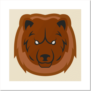 ANGRY BEAR Posters and Art
